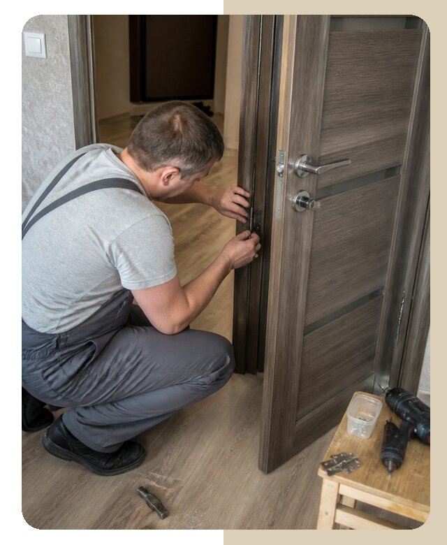 Замена дверных петель в Лениногорске по цене от 2580 р. | Дверной